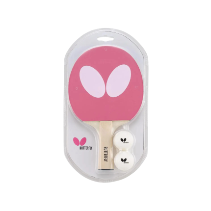 Butterfly Logo Racket – Pink